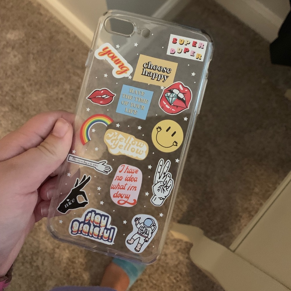 Sticker phone case